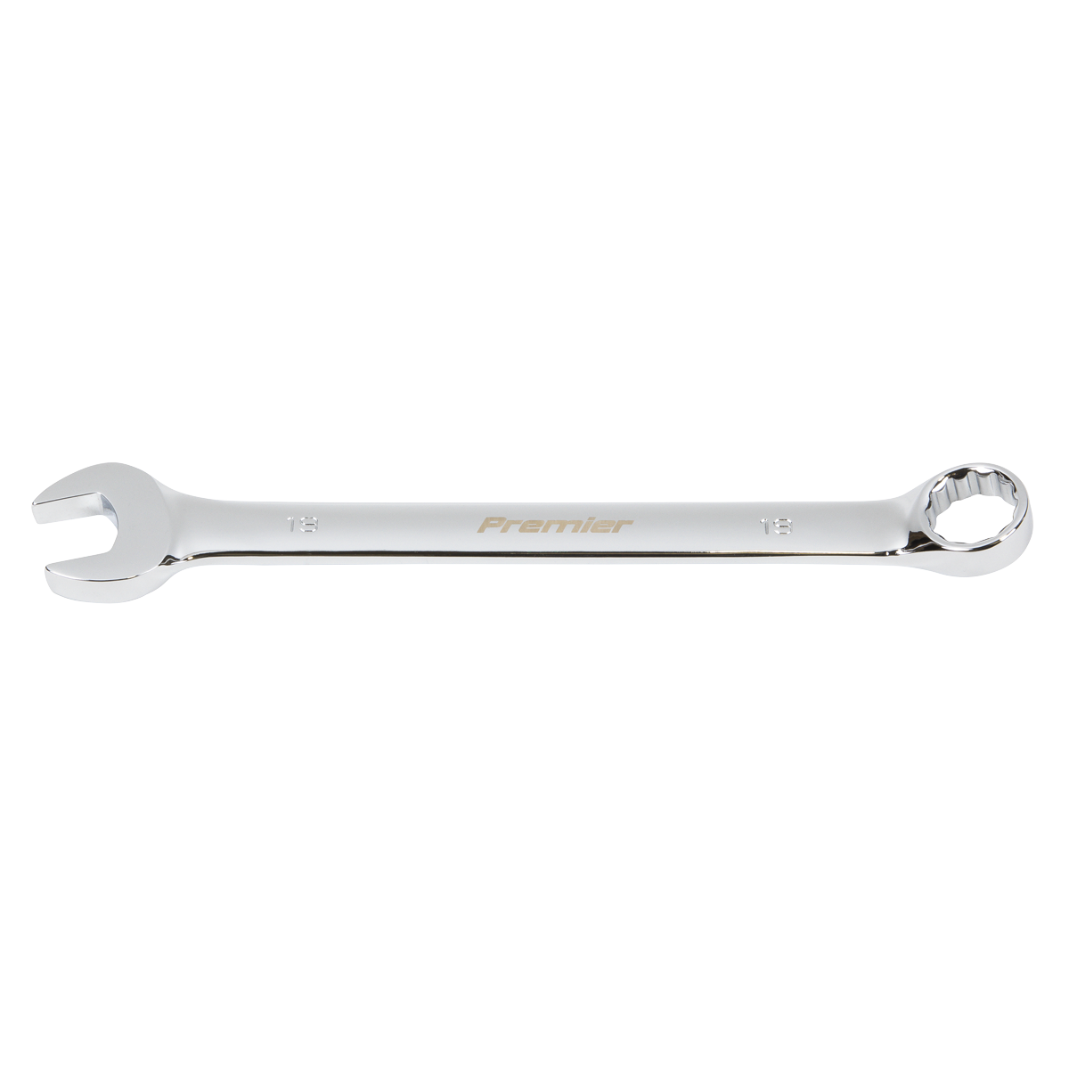 Sealey Combi Spanner Chrome Vanadium Steel With Polished Mirror Finish 19mm CW19