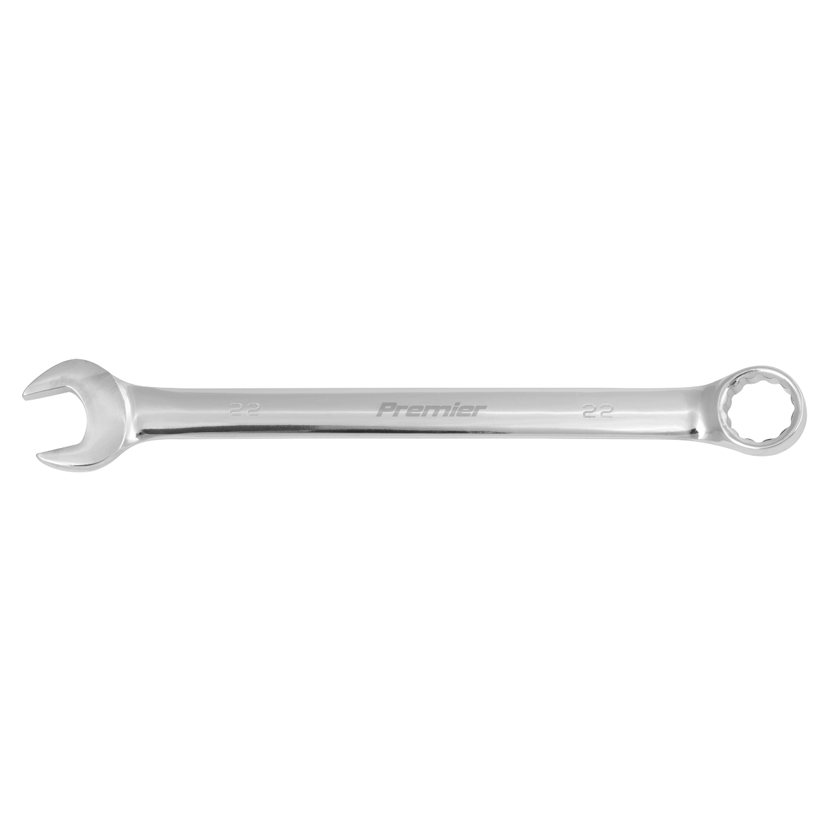 Sealey Combi Spanner Chrome Vanadium Steel With Polished Mirror Finish 22mm CW22
