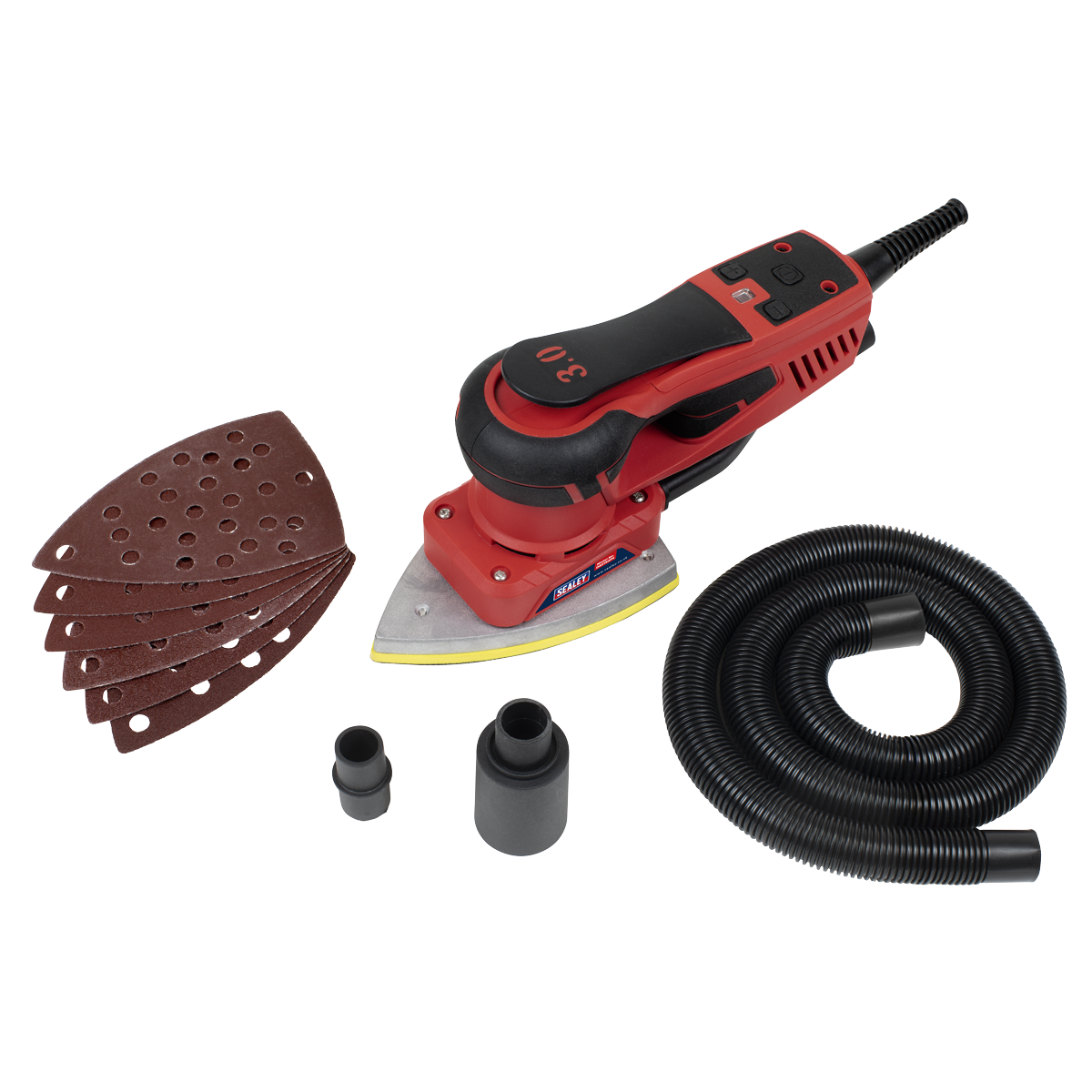 Sealey Variable Speed Brushless Orbital Sander 100mm x 150mm 350W DAS152PS