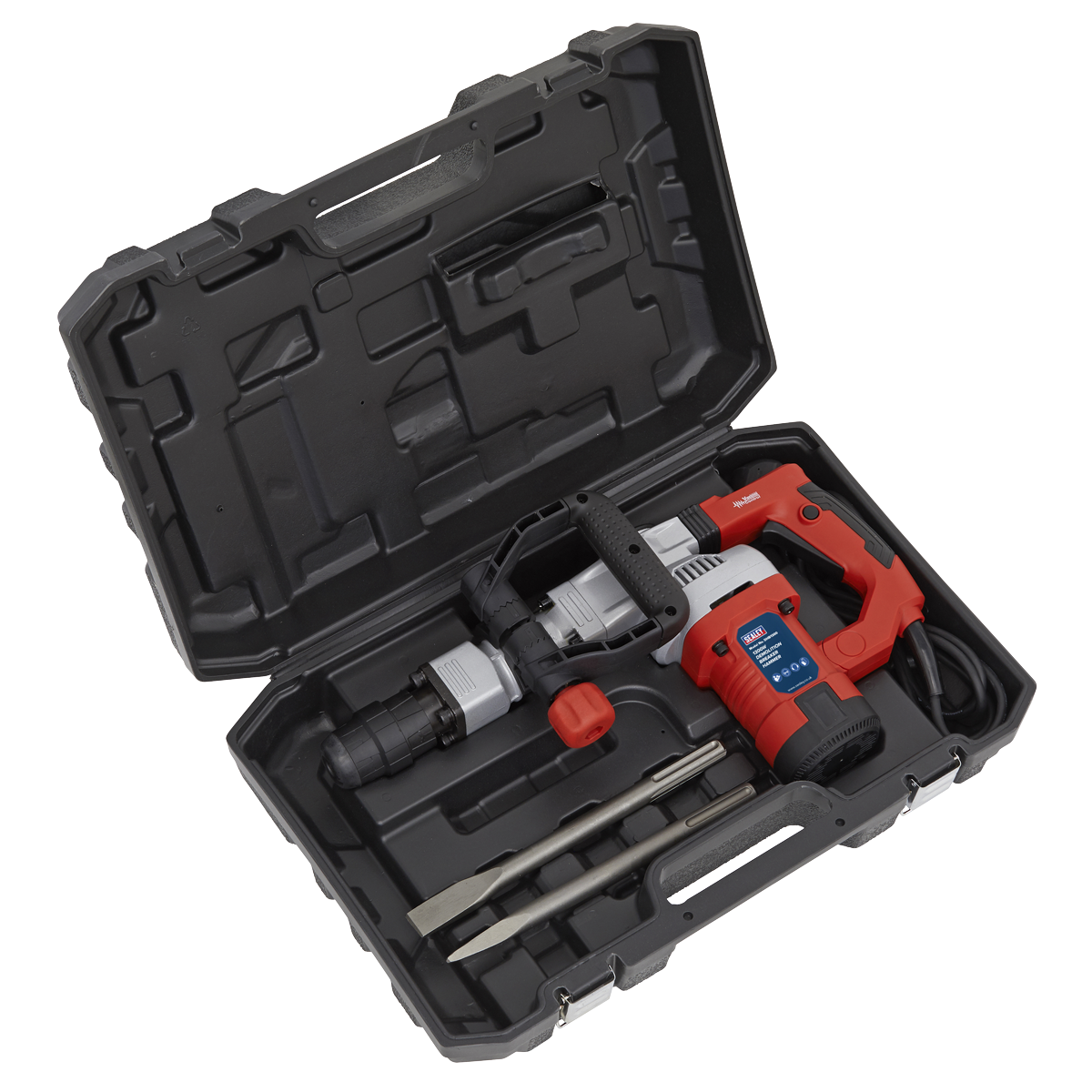 Sealey 240V 1300W SDS MAX Demolition Hammer With Variable Speed Trigger DHB1300