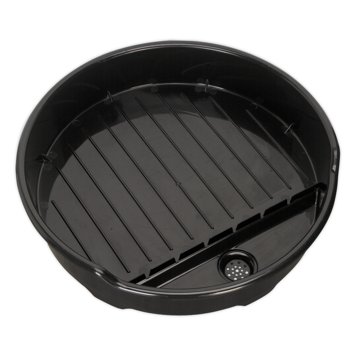 Sealey Oil Drum Drain Pan From Hard-Wearing Polycarbonate Material DRP19