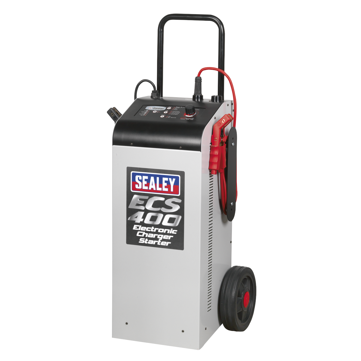 Sealey Fully Electronic Starter Charger Maintainer 400A 75A 12V 24V ECS400