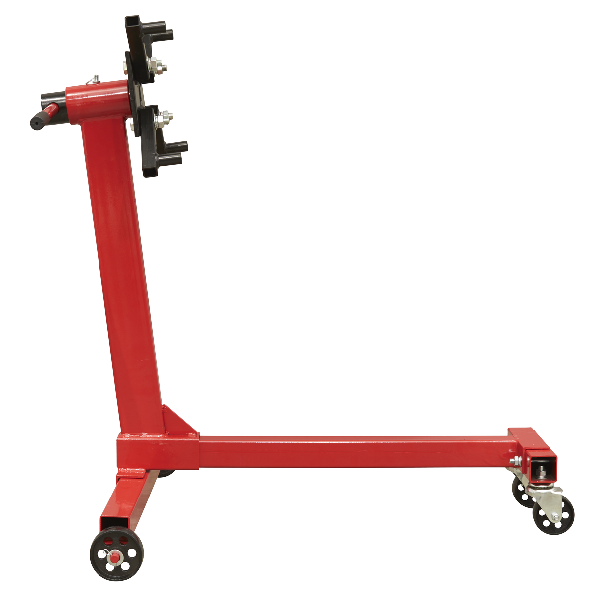Sealey Engine Stand With Fully Adjustable Mounting Arms 350kg Red ES350