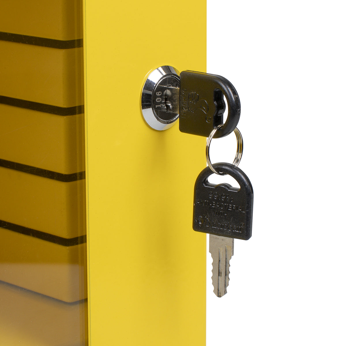 Sealey Safety Lockout Cabinet 2 Shelves With Wall Mount Fixings 2 Keys EV10