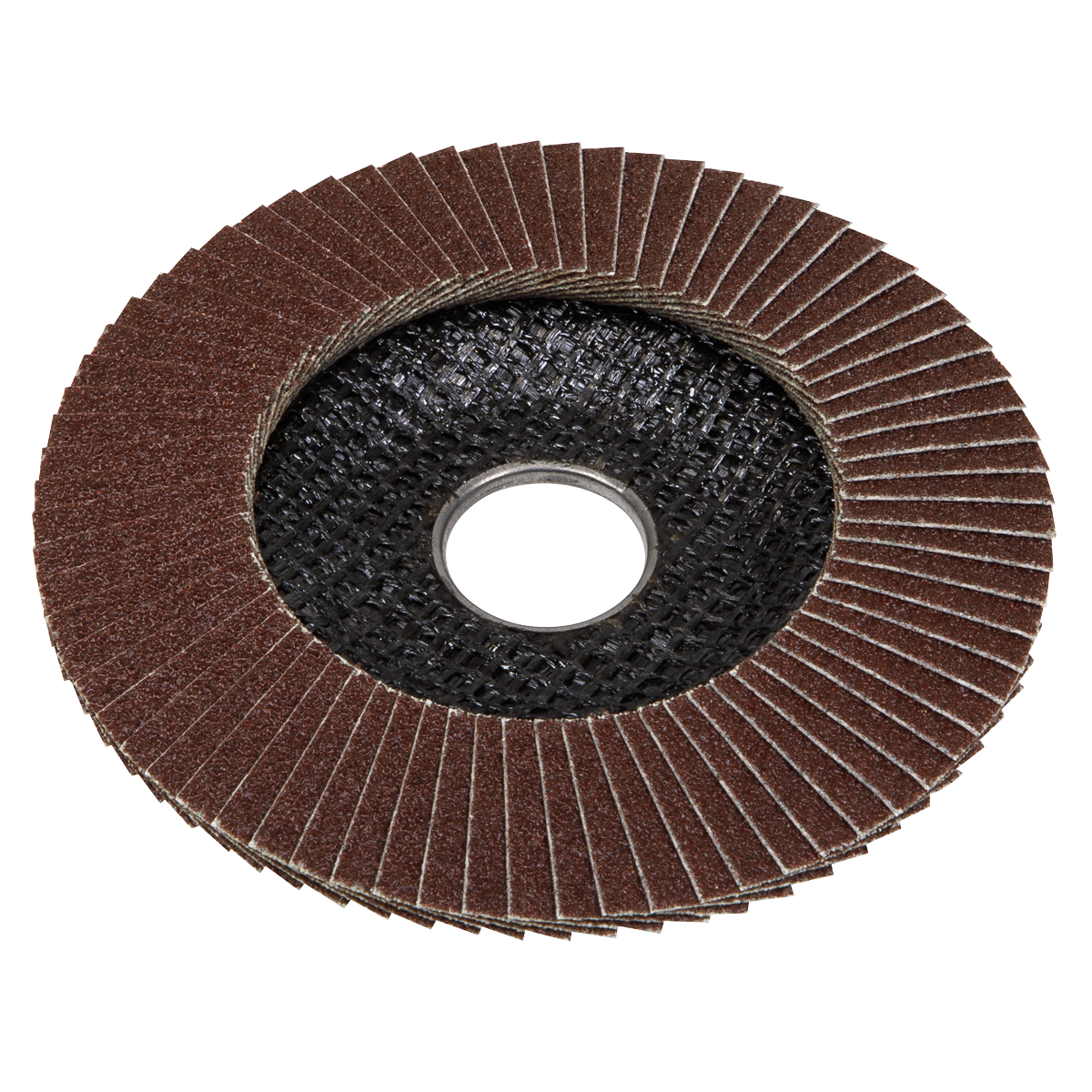 Sealey Size 115mm 22mm Bore 60 Grit - Aluminium Oxide Flap Disc FD11560E