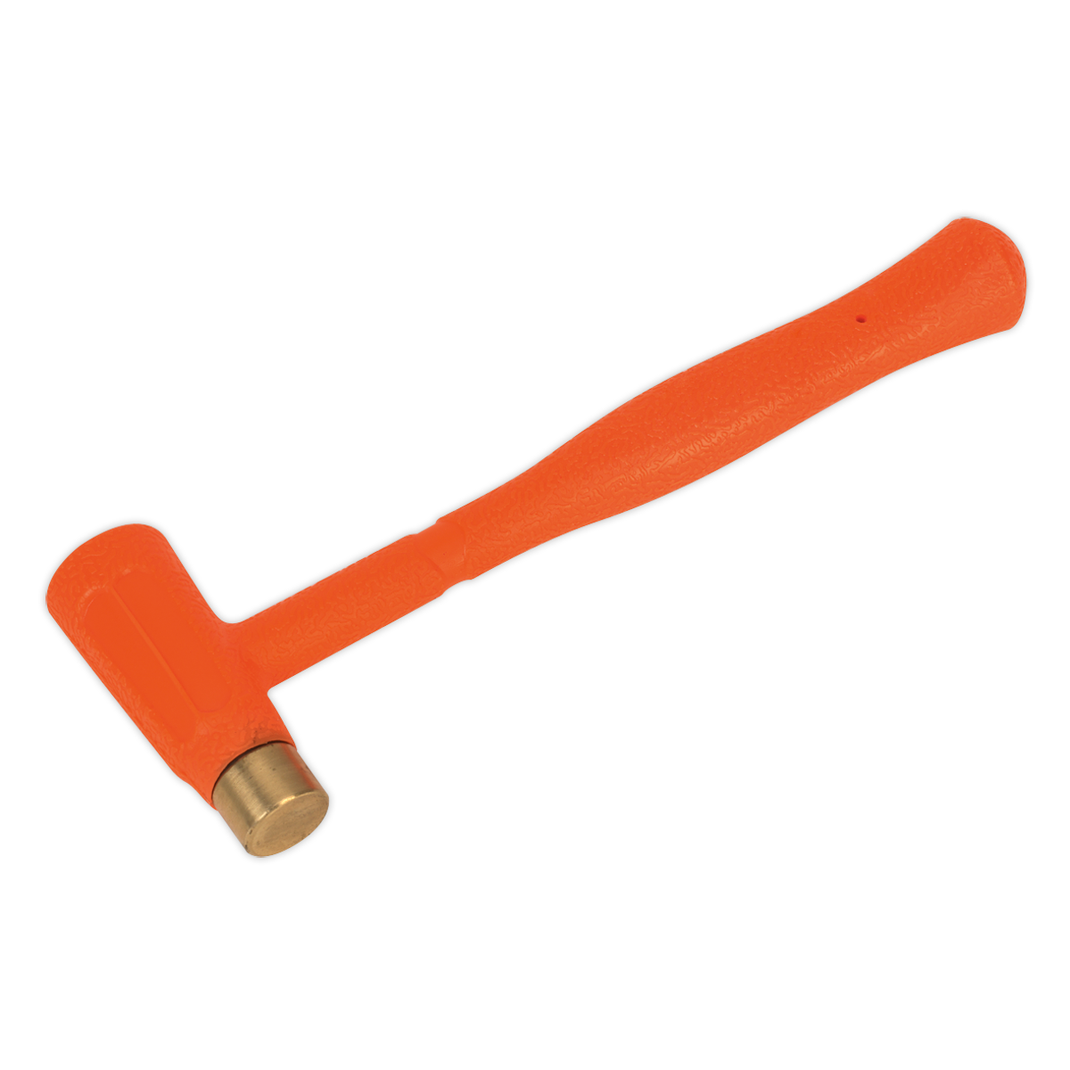 Sealey Brass Faced Dead Blow Hammer With Comfortable Tubber Grip 12oz BFH12