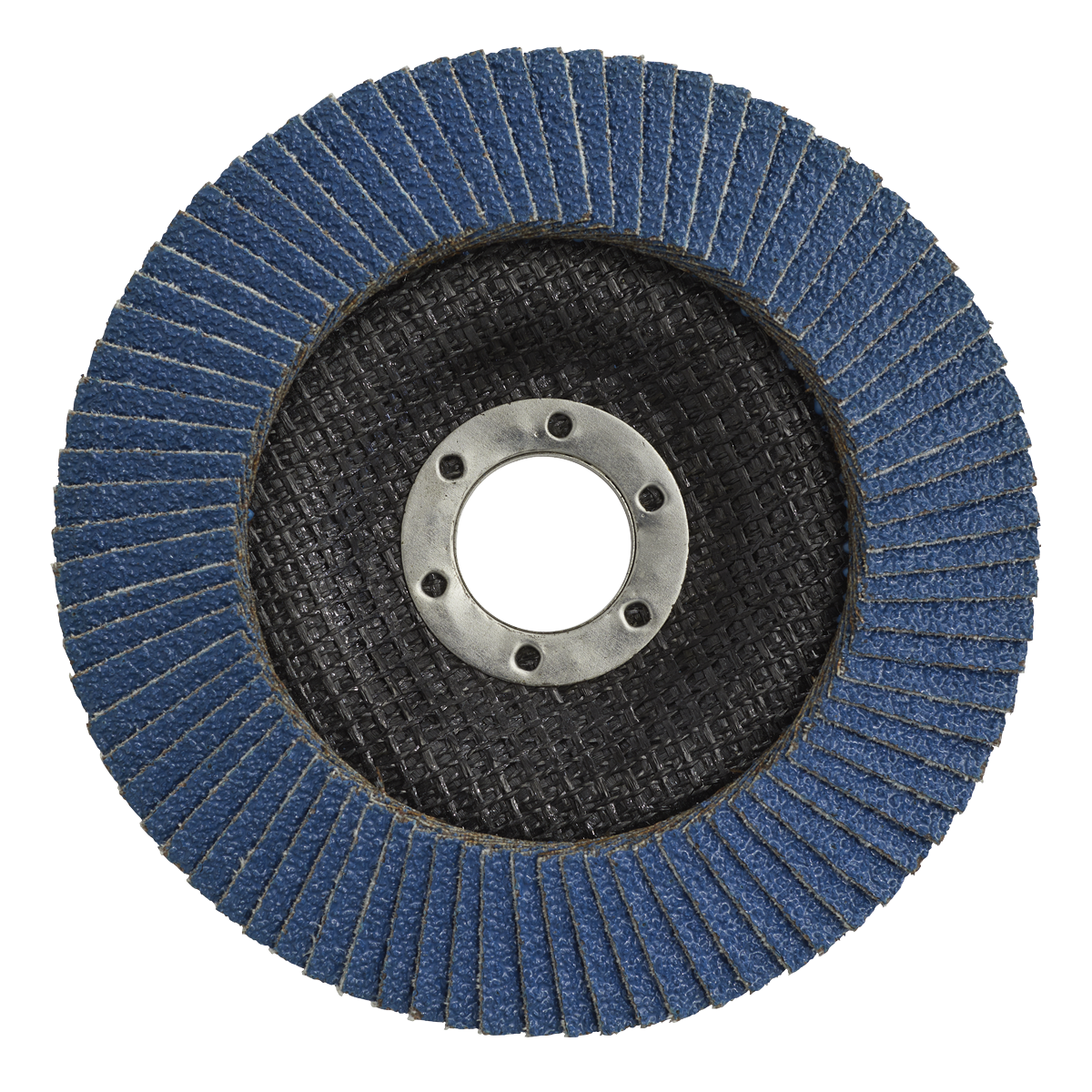 Sealey Flap Disc Zirconium Ø125mm 22mm Bore 40 Grit Abrasive Flaps FD12540