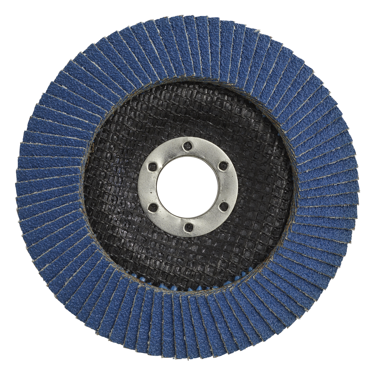 Sealey Flap Disc Zirconium Ø125mm 22mm Bore 60 Grit Abrasive Flaps FD12560
