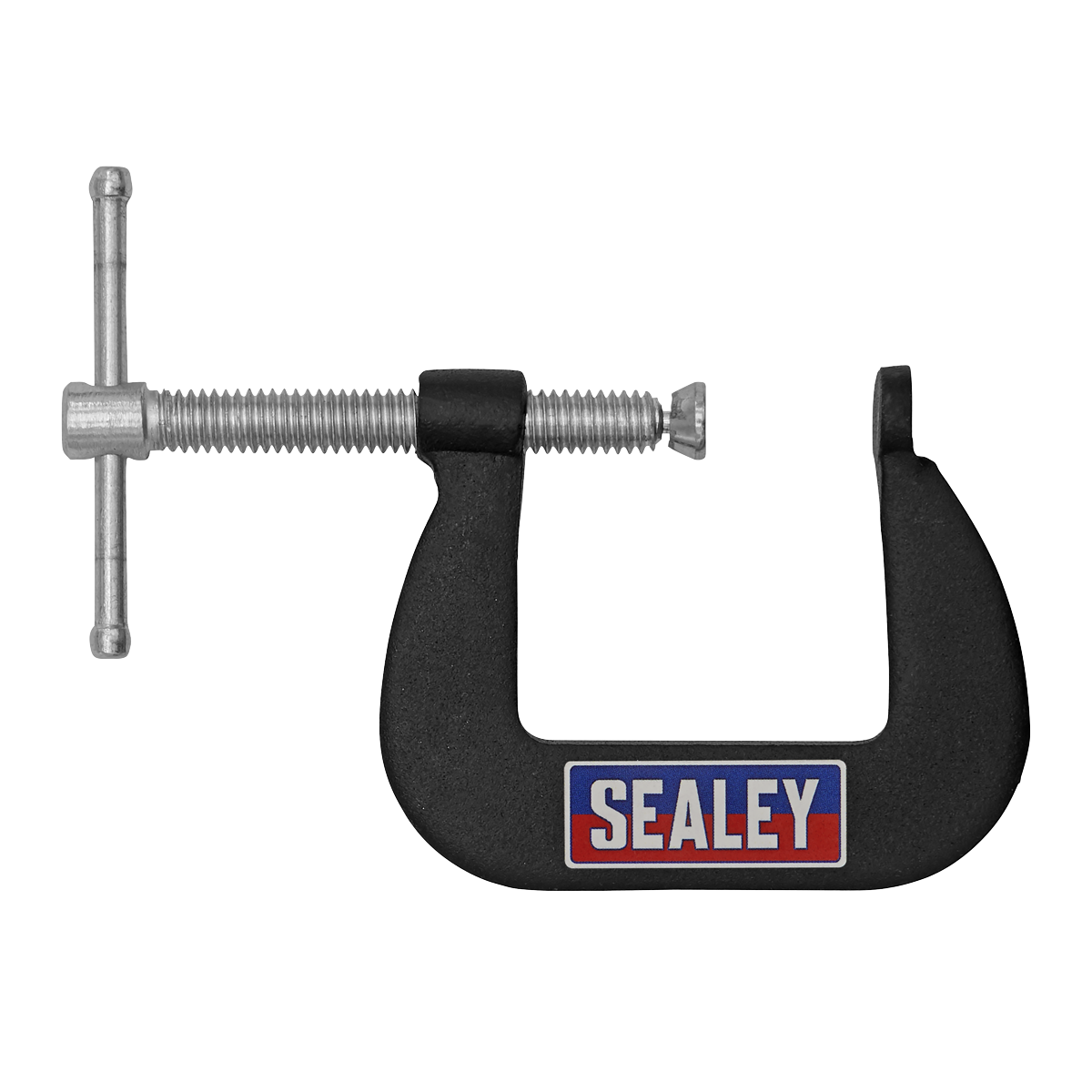 Sealey Junior C-Clamp Set 38mm x 38mm Jaw Opening/Throat Depth 8 Pieces GCC03