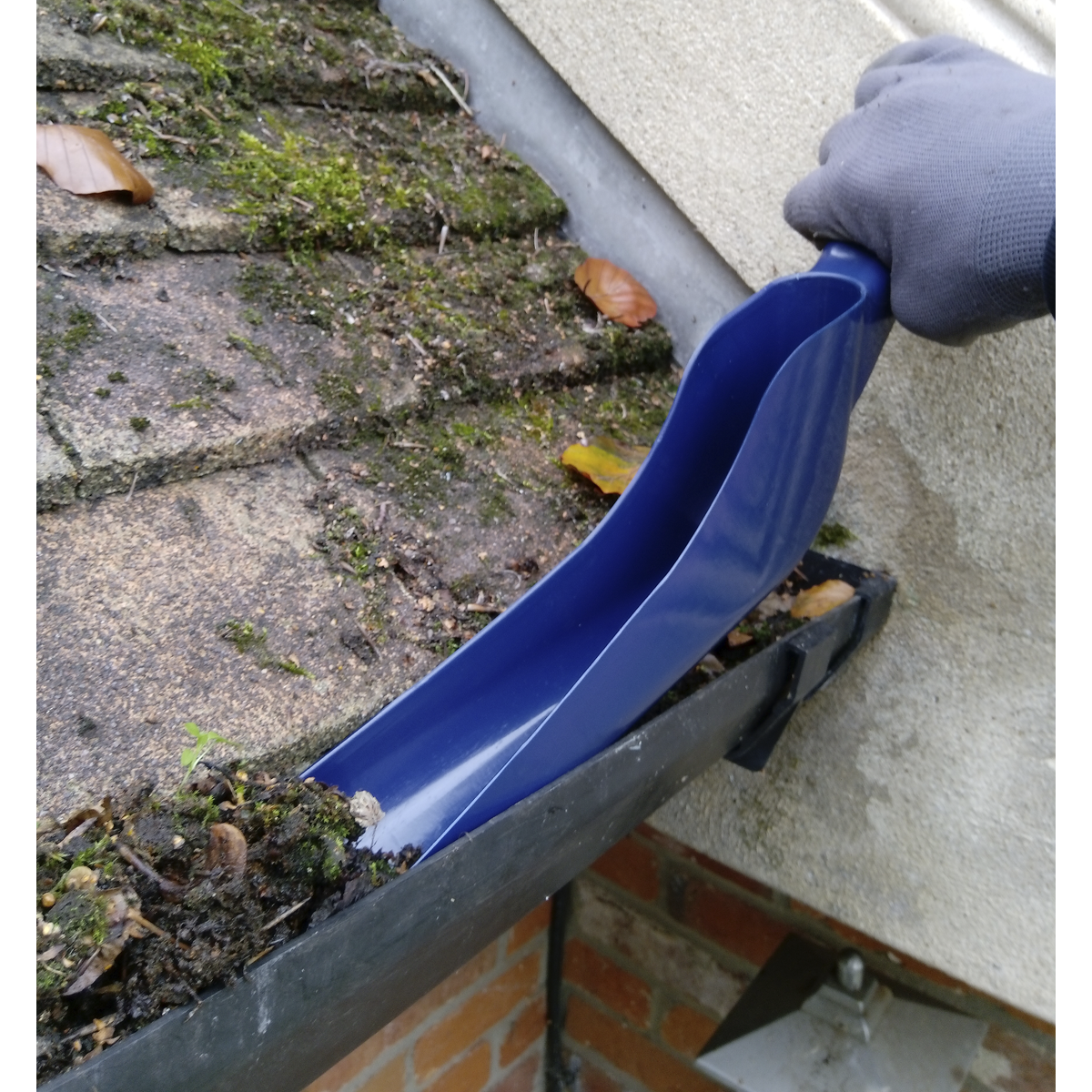 Sealey Gutter Scoop Lightweight Durable Polypropylene Sowing Plant GS01