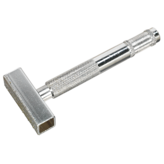 Sealey Diamond Grinding Wheel Dresser With Strong Knurled Handle Silver BG2