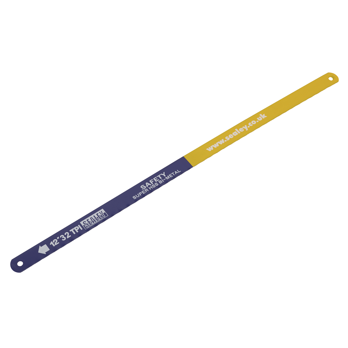 Sealey Hacksaw Blade 300mm HSS Flexible Bi-Metal 32 TPI Pack of 5 Pieces HSB0532