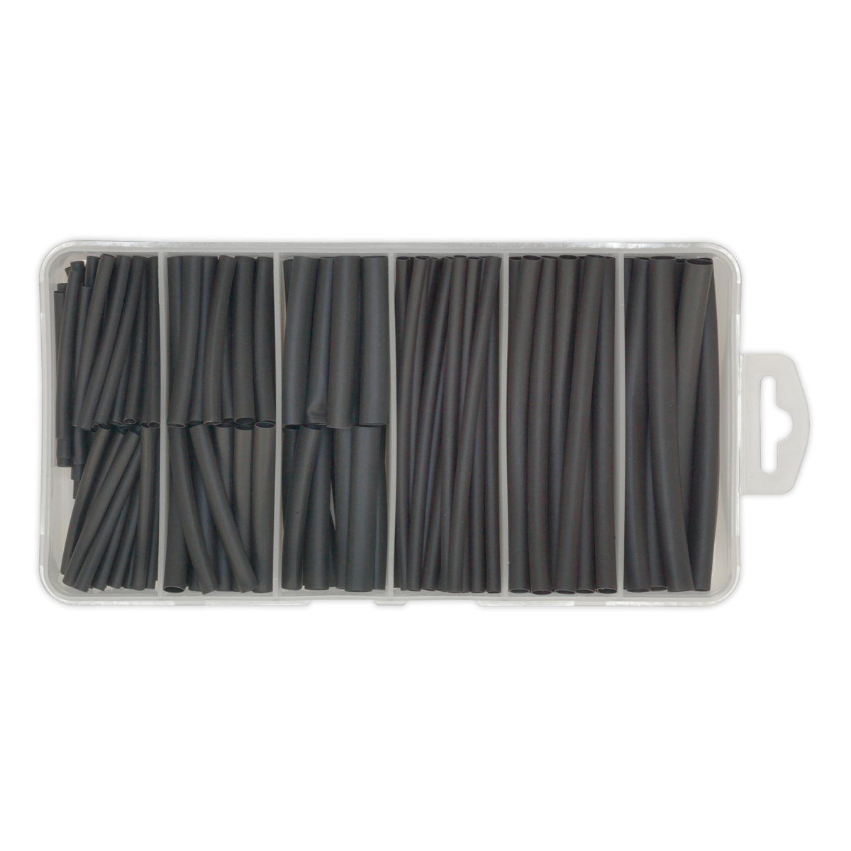 Sealey Heat Shrink Tubing Black 50 & 100mm RoHS Compliant 180 Piece HST501B
