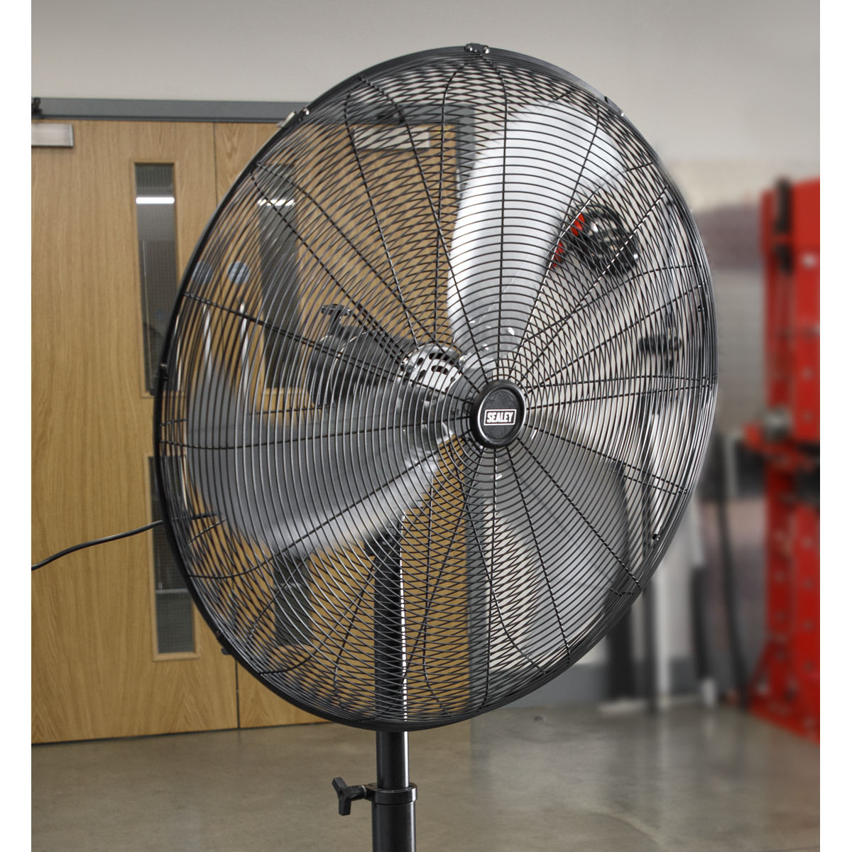 Sealey 30" Industrial High Velocity Oscillating Pedestal Fan 2-Speeds HVSF30