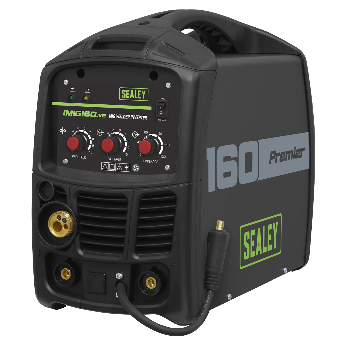 Sealey MIG/MMA Welder Inverter Gas & Gasless Mode 30 - 160A 230V IP21S IMIG160