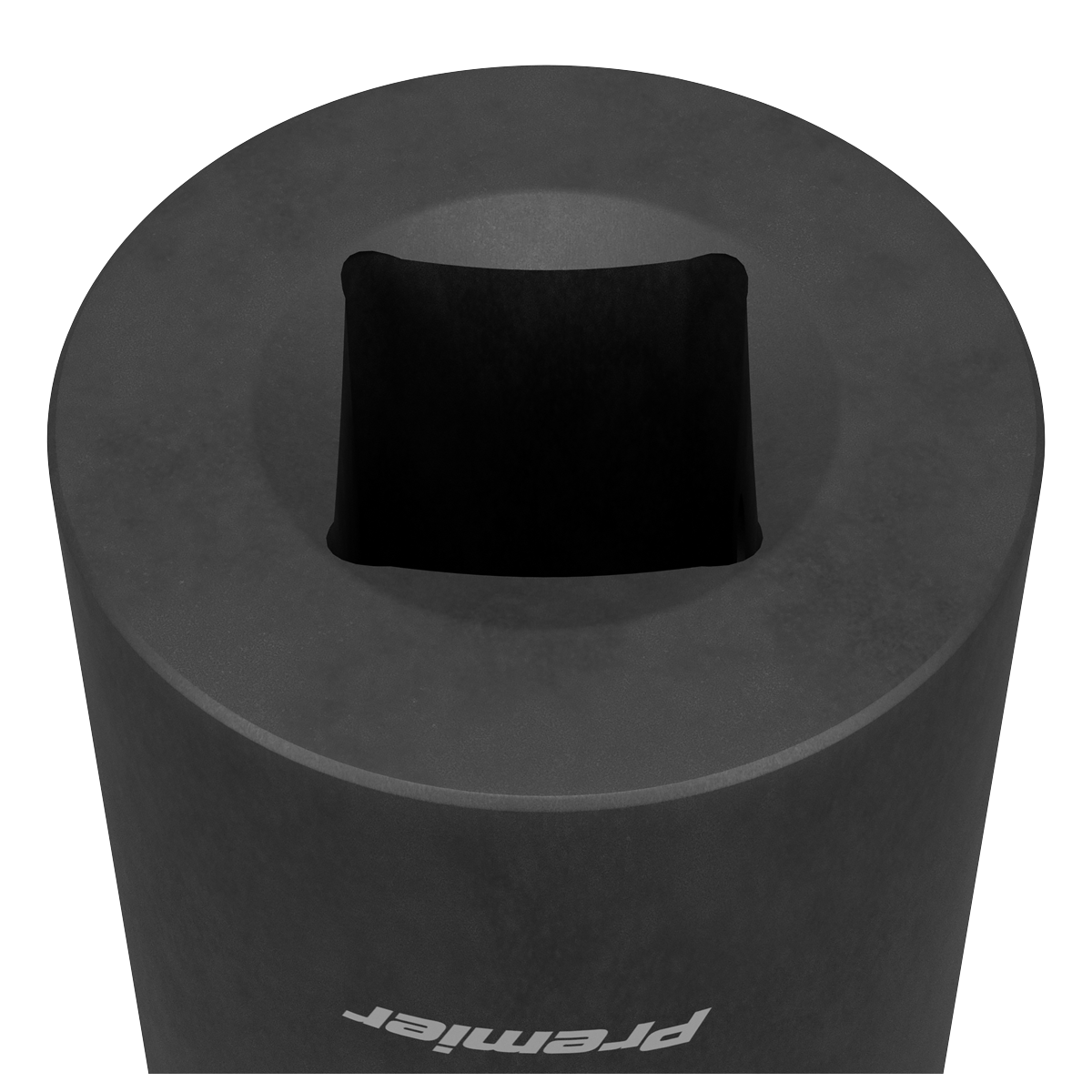 Sealey Impact Socket 21mm Deep 1/2" Square Drive Chrome Vanadium Black IS1221D