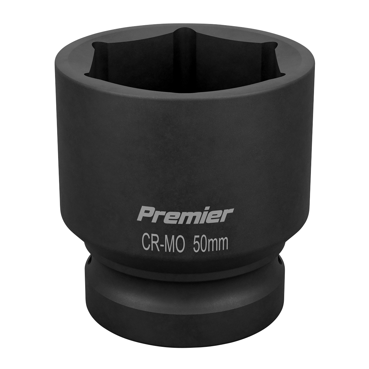 Sealey Impact Socket Tool 50mm 1" Square Drive ‎Corrosion Resistant Black IS150