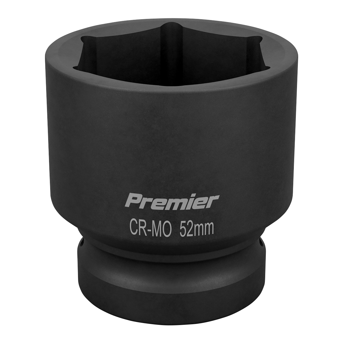Sealey Impact Socket Tool 52mm 1" Square Drive ‎Corrosion Resistant Black IS152