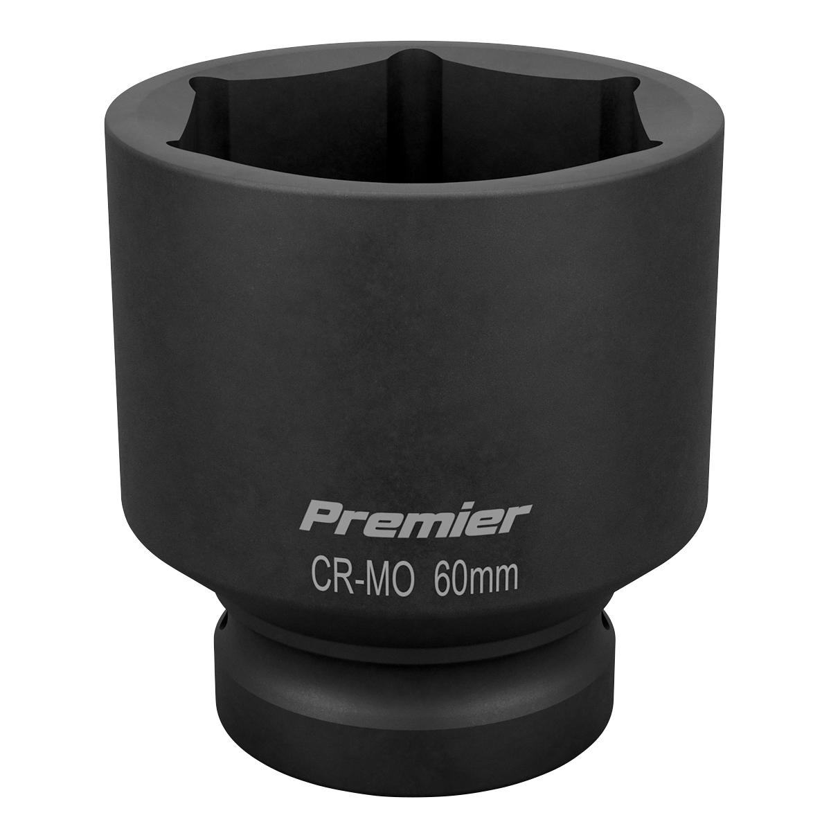 Sealey Impact Socket Tool 60mm 1" Square Drive ‎Corrosion Resistant Black IS160