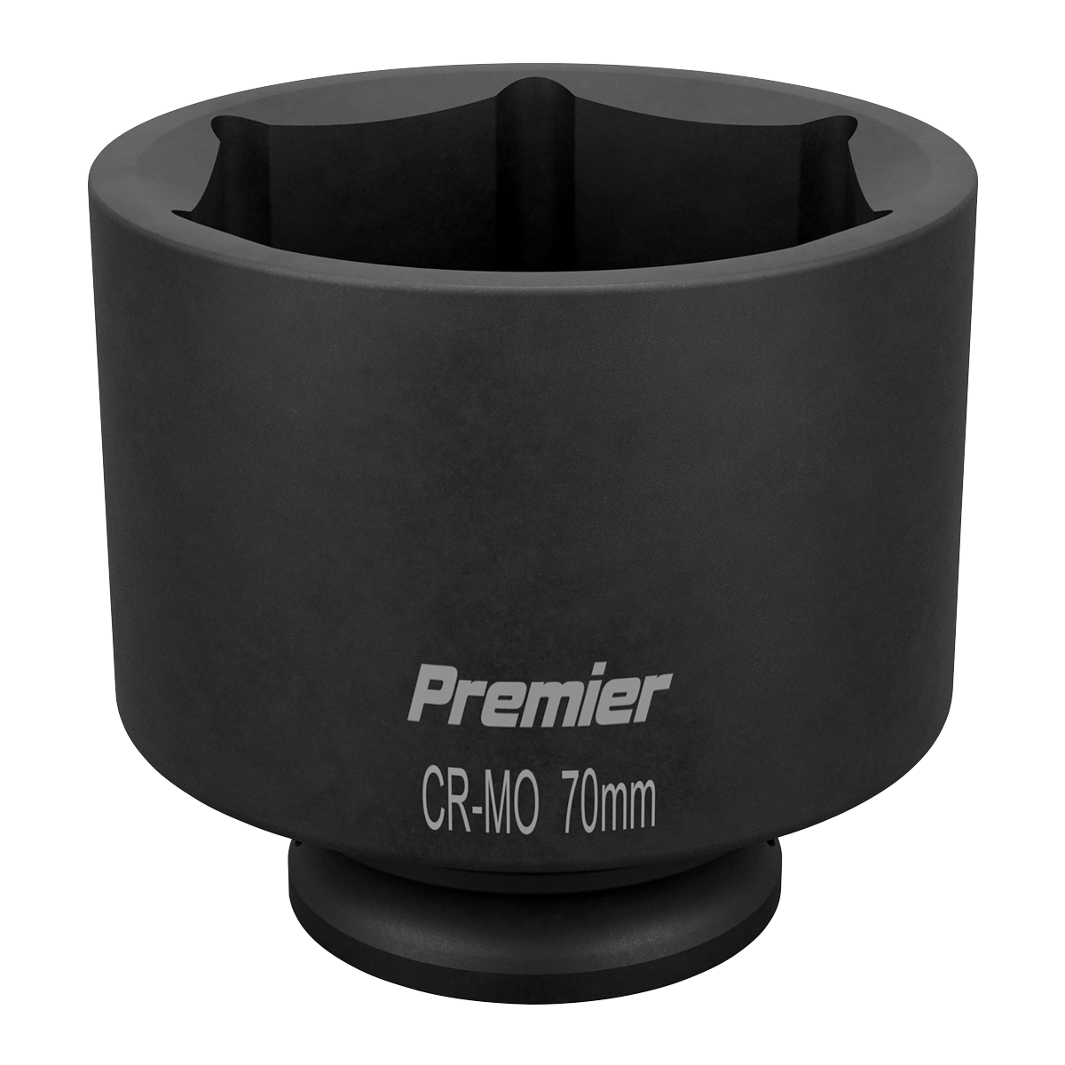 Sealey Impact Socket Tool 70mm 1" Square Drive ‎Corrosion Resistant Black IS170