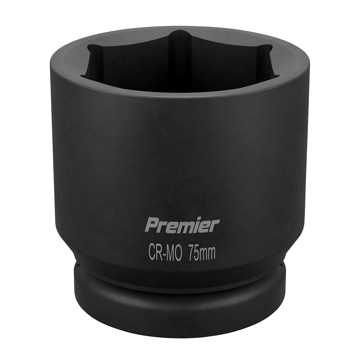 Sealey Impact Socket Tool 75mm 1" Square Drive ‎Corrosion Resistant Black IS175