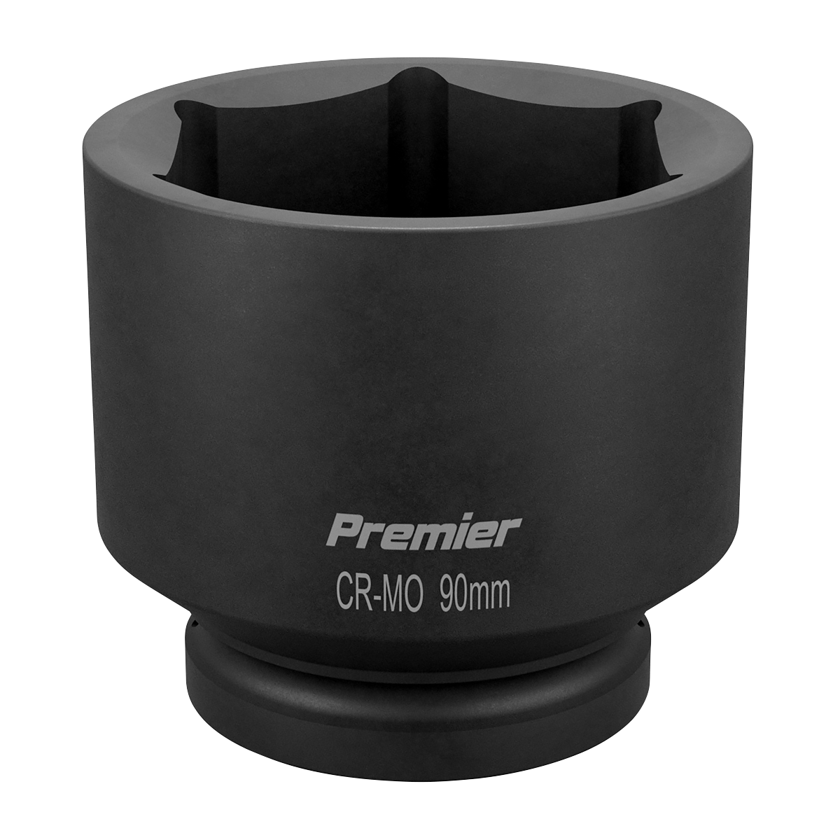 Sealey Impact Socket Tool 90mm 1" Square Drive ‎Corrosion Resistant Black IS190