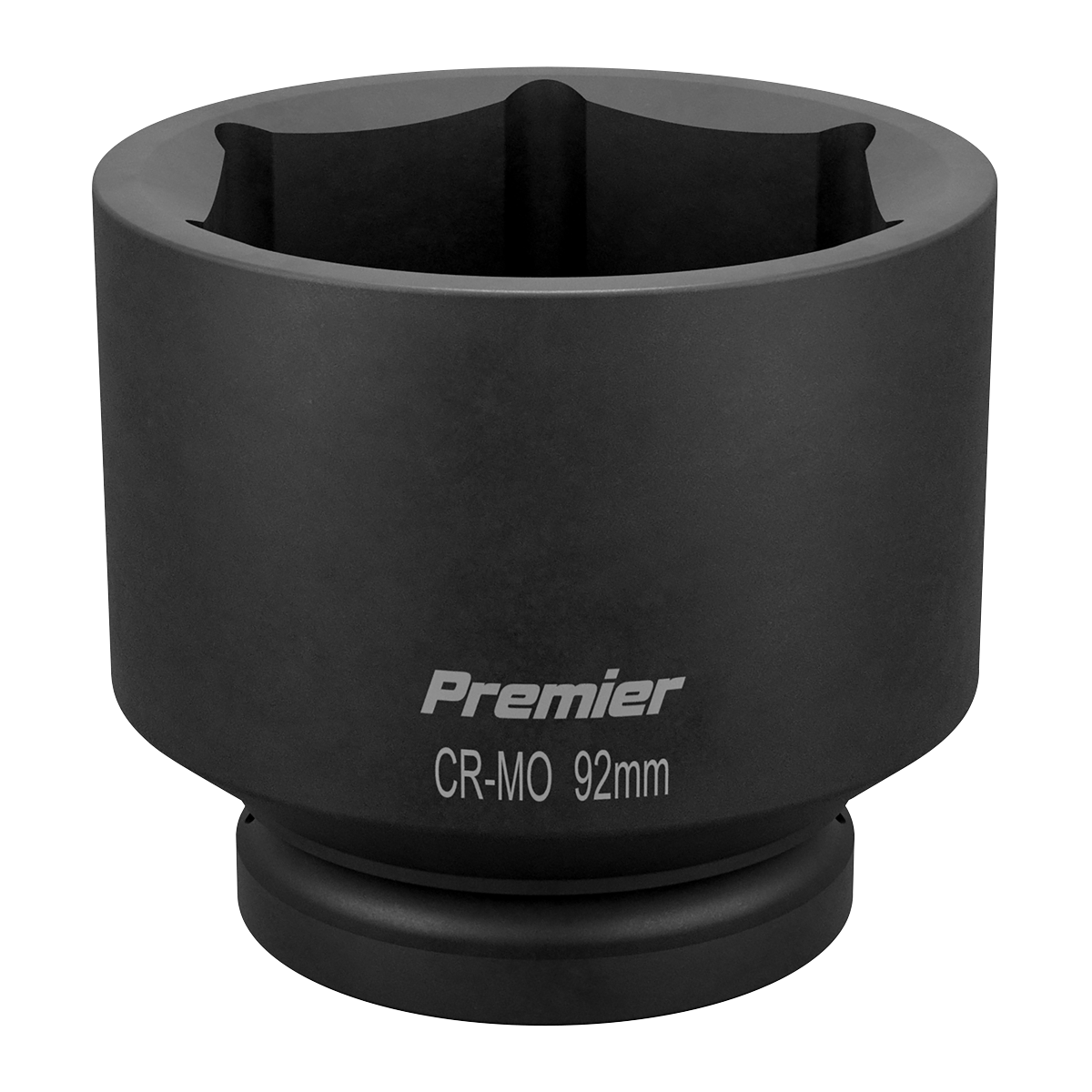 Sealey Impact Socket Tool 92mm 1" Square Drive ‎Corrosion Resistant Black IS192