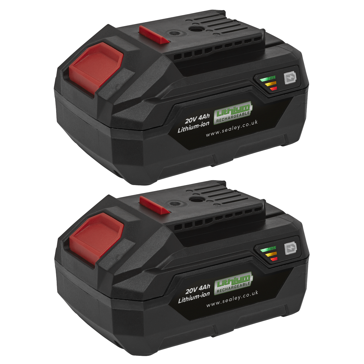 Sealey Power Tool Lithium-Ion Battery Pack 20V 4Ah Kit For SV20V Series BK04