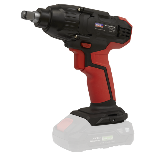 Sealey 20V SV20 Series 1/2" Square Drive Impact Wrench 230Nm - Body Only CP20VIW
