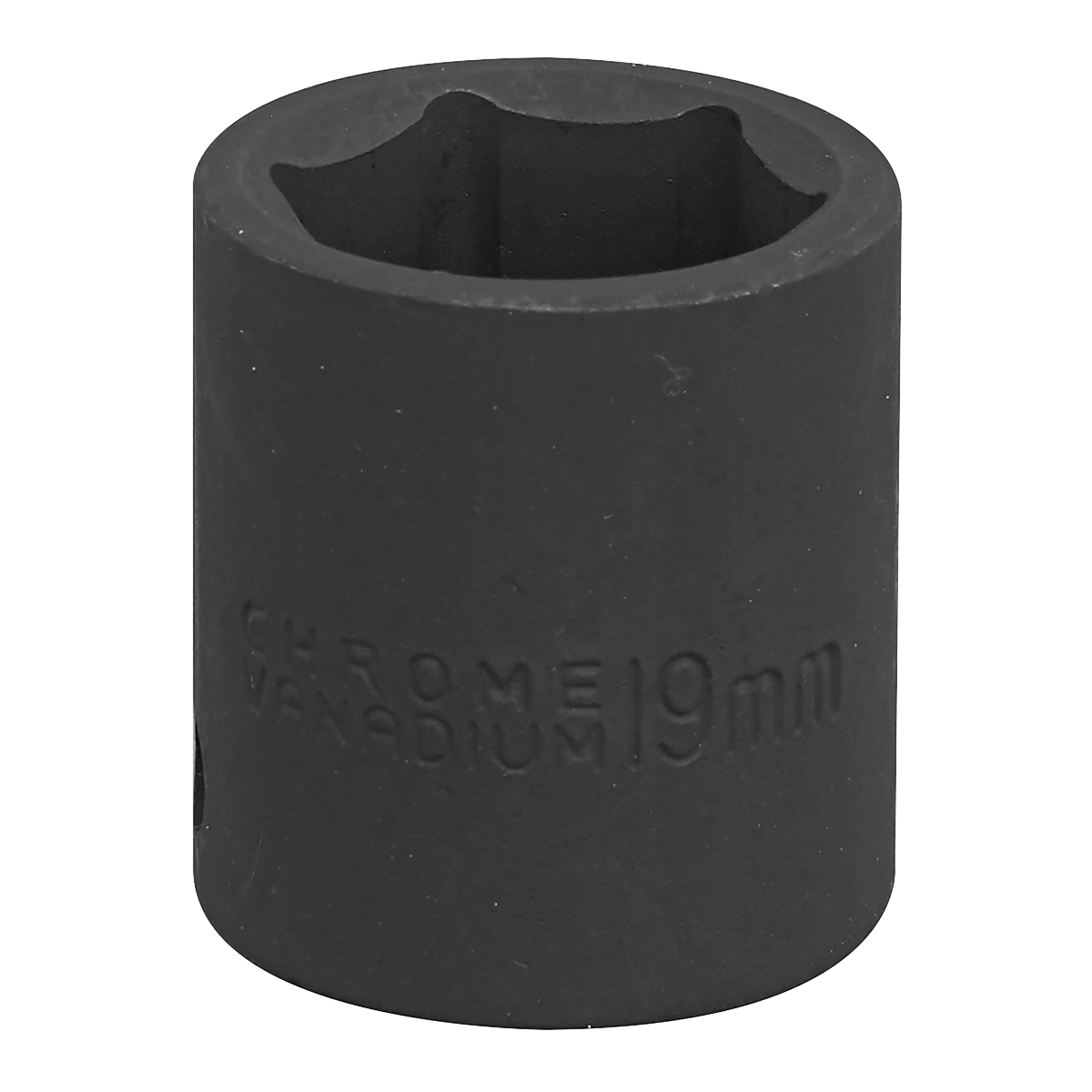 Sealey Impact Socket Tool 19mm 3/8" Square Drive - ‎Corrosion Resistant IS3819