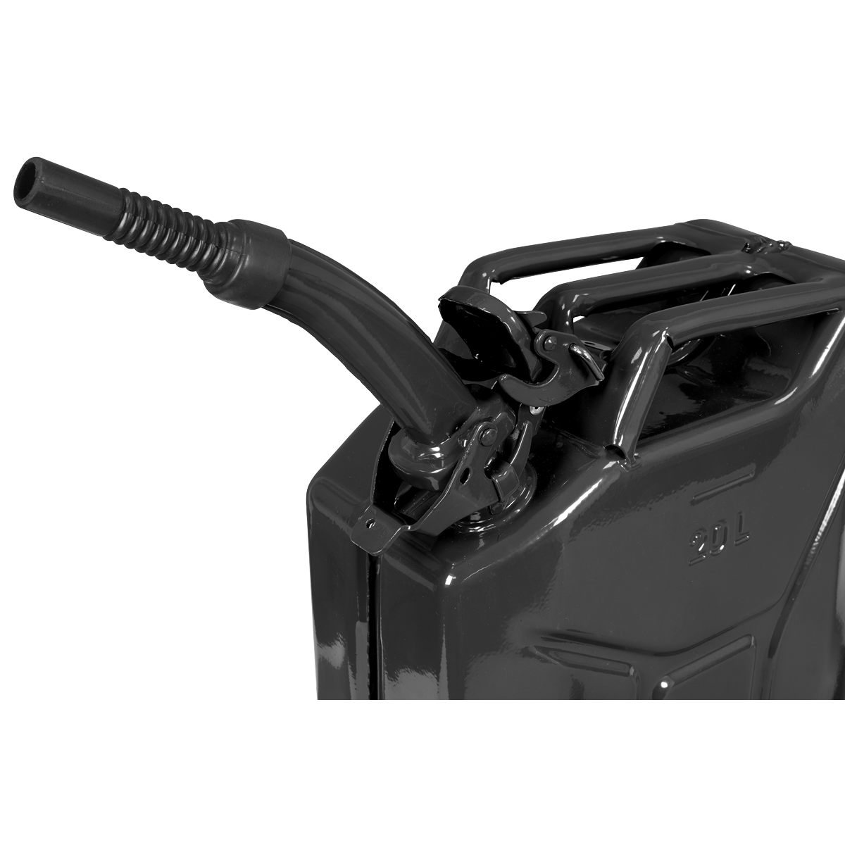 Sealey Detachable Pouring Spout For JC5MB JC10B JC20B Jerry Cans Black JC20B/S