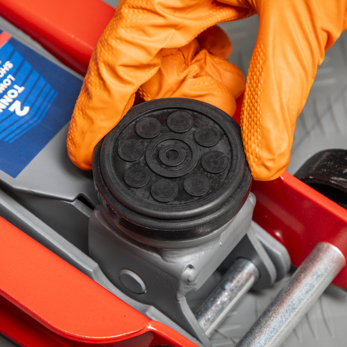 Sealey Safety Rubber Jack Pad Type A Durable Rubber Prevents Vehicle Damage JP29