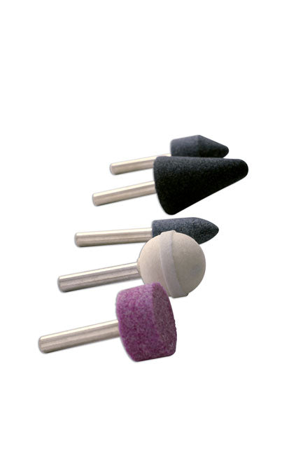 LASER 0341 Mounted Stone Set 5 Pieces Precision Grinding and Polishing Kit
