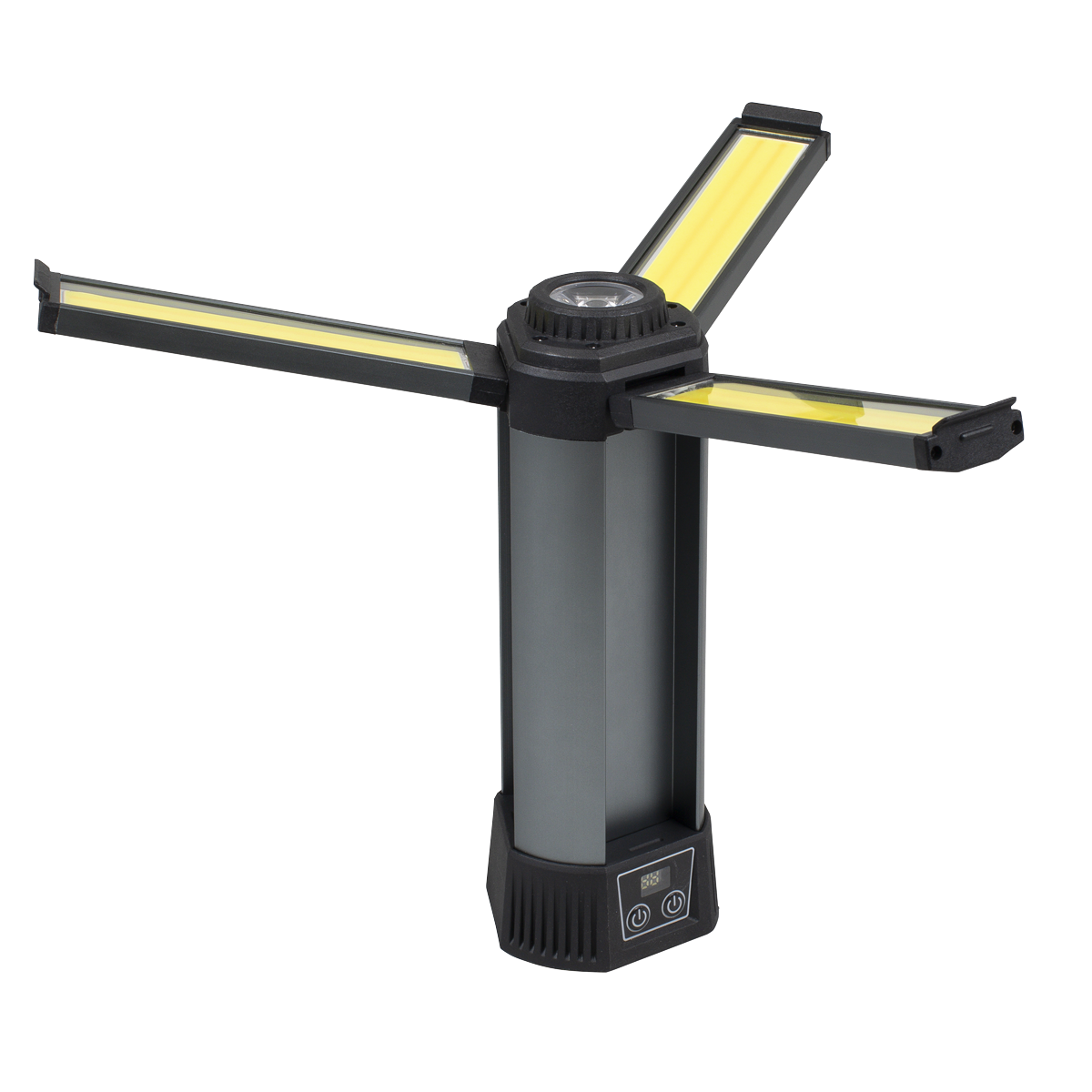 Sealey Rechargeable Flexible Floodlight With Tripod 24W COB LED & 5W LED LED240