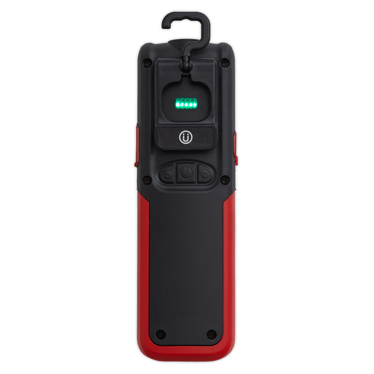 Sealey Rechargeable Inspection Light Lamp 5W COB 3W LED Power Bank Red LED318R