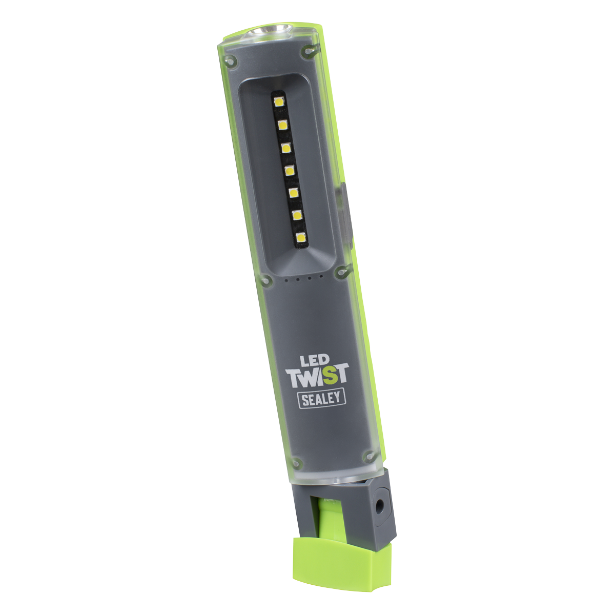 Sealey LED Twist Rechargeable Inspection Light 2W & 1W SMD LED 3.7V LED401G
