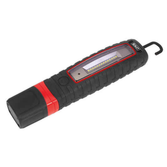 Sealey Rechargeable Inspection Lamp 360 Degree 14 SMD 3W LED Black LED360