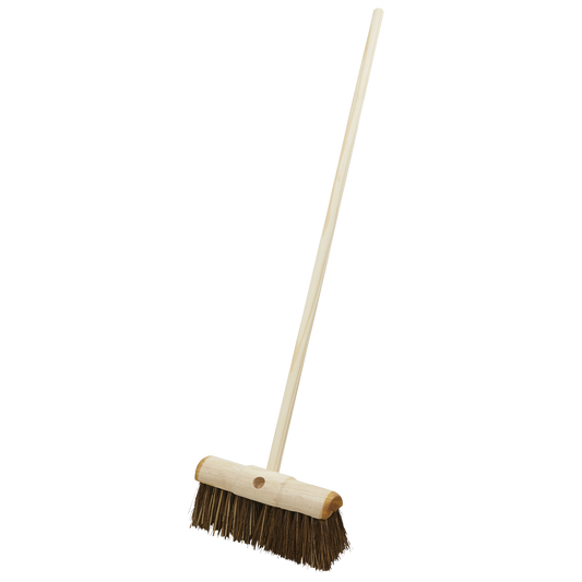 Sealey Heavy Duty Saddle Back Head Broom 13" (325mm) Stiff/Hard Bristle BM13HX