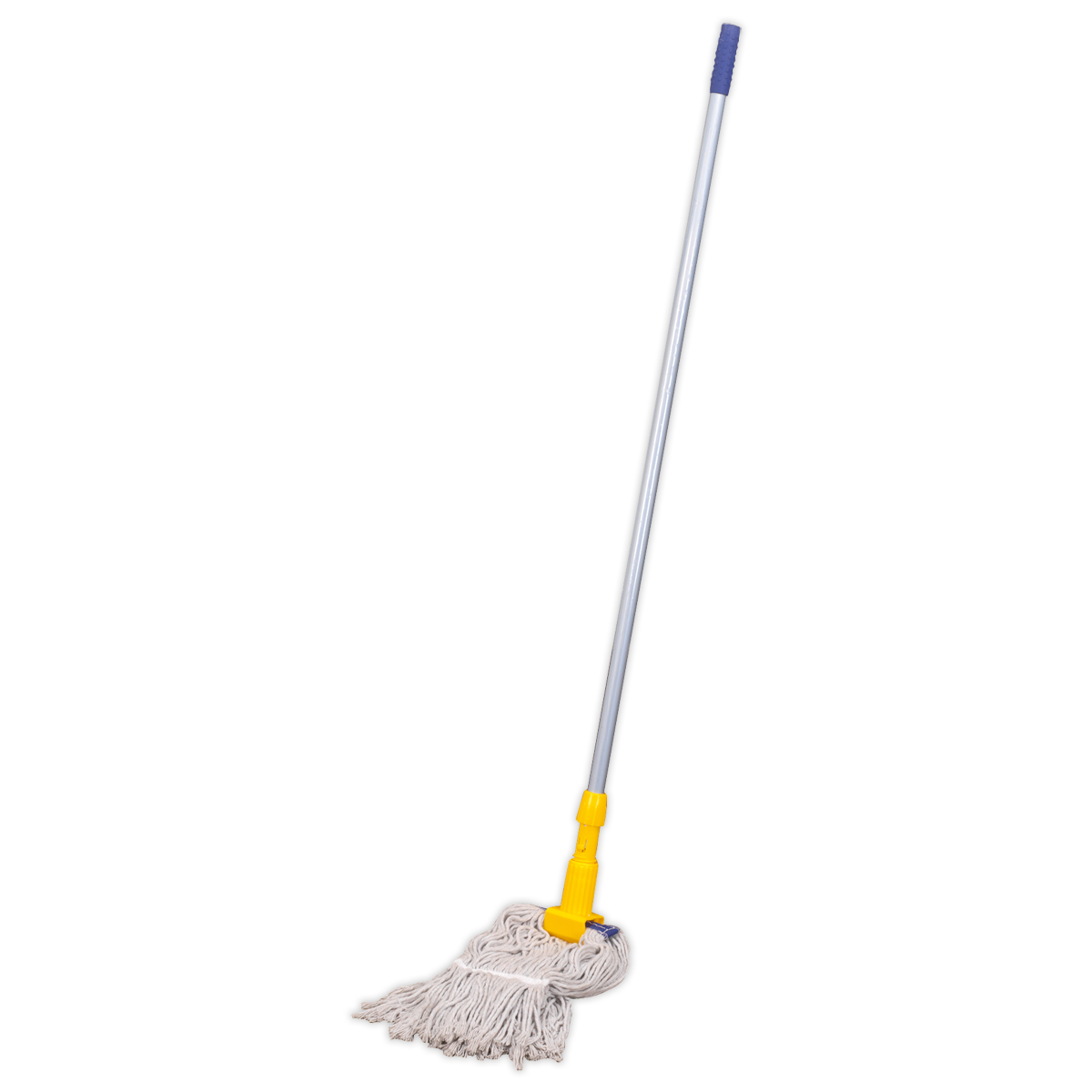 Sealey Cotton Mop With 1330mm Plastic Handle Highly Absorbent 350g BM17