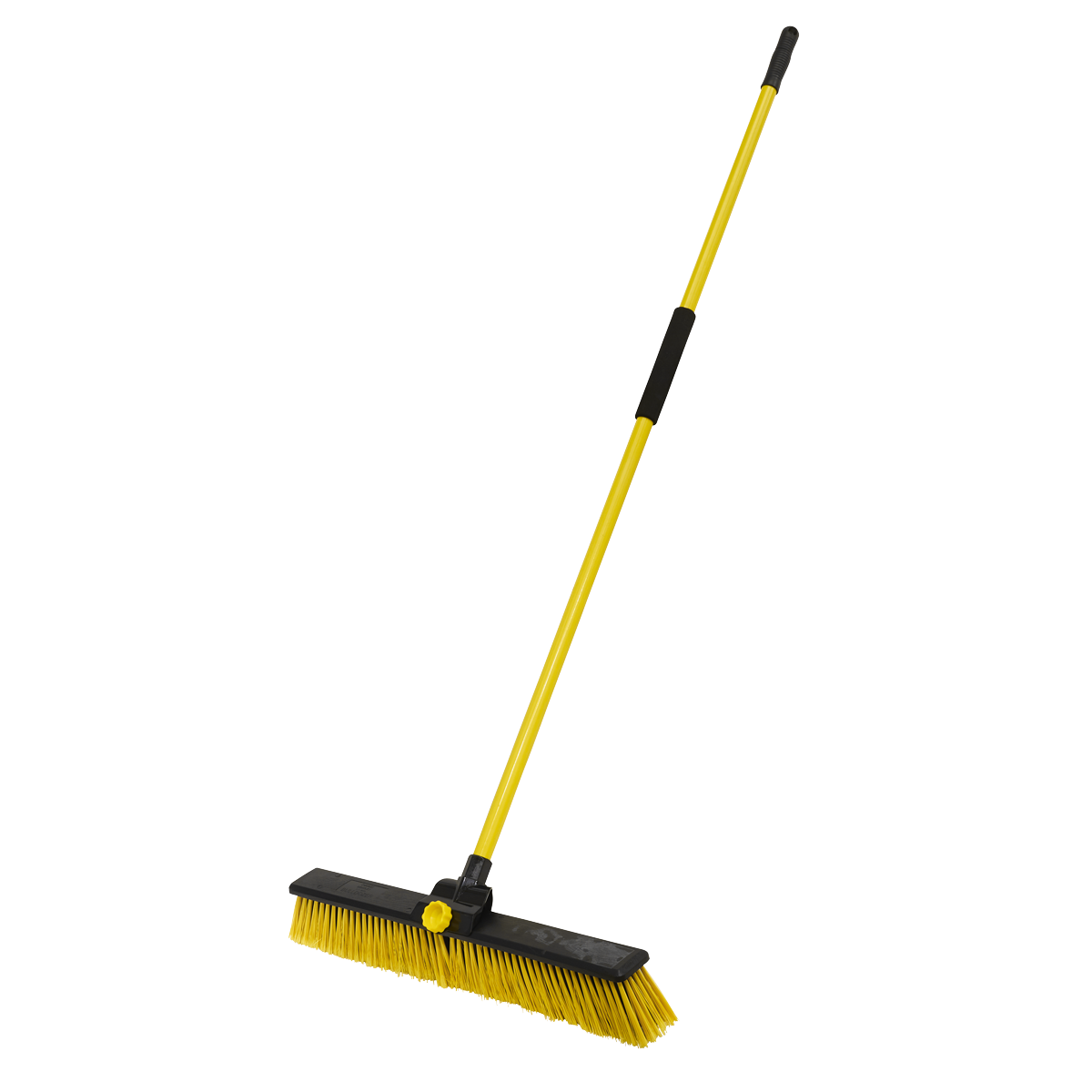 Sealey Bulldozer Yard Broom 24" 600mm Hard Wearing Sweeper + Steel Handle BM24HX