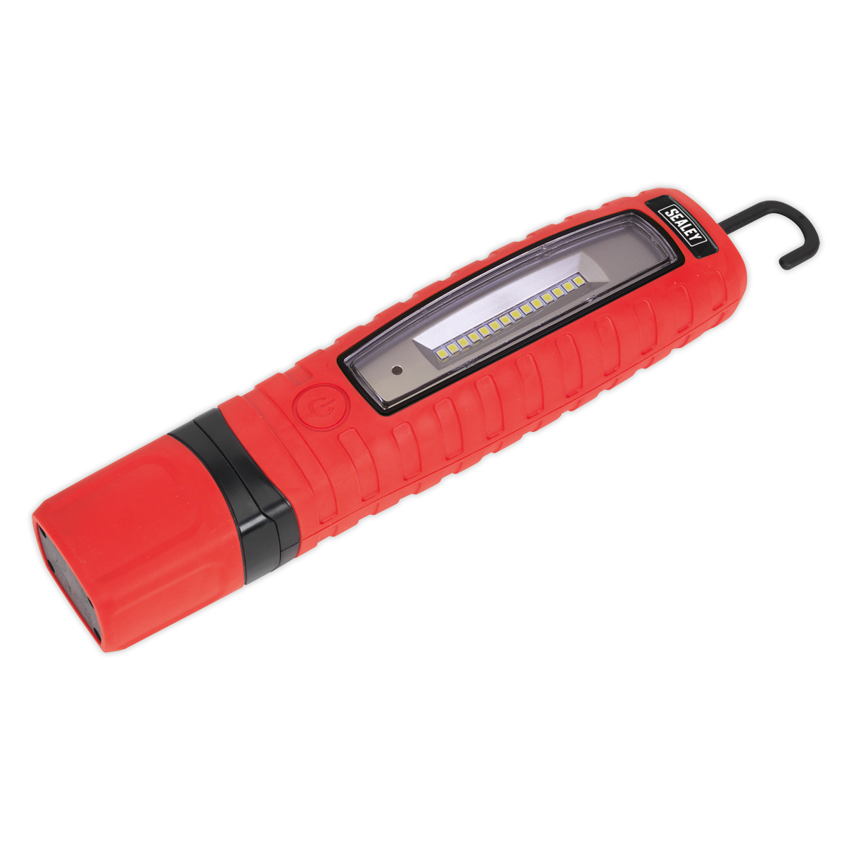 Sealey Rechargeable Inspection Lamp 360 Degree 14 SMD 3W LED Red LED360R