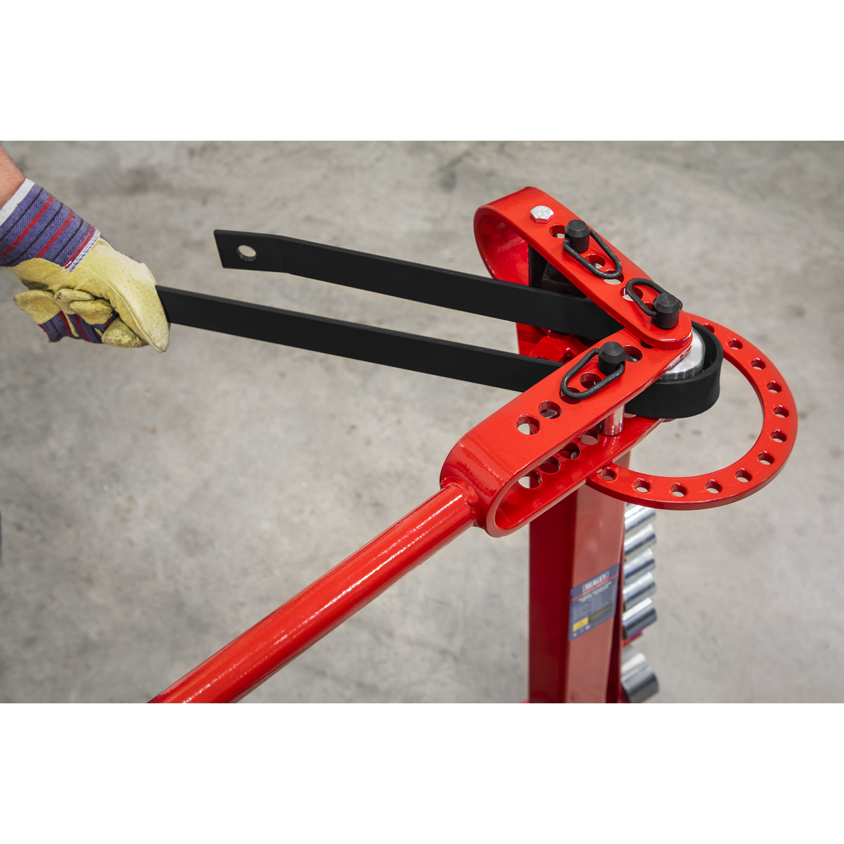 Sealey Metal Bender Floor Mounting 7 Dies 25mm-76mm Diameter Automotive PBF04