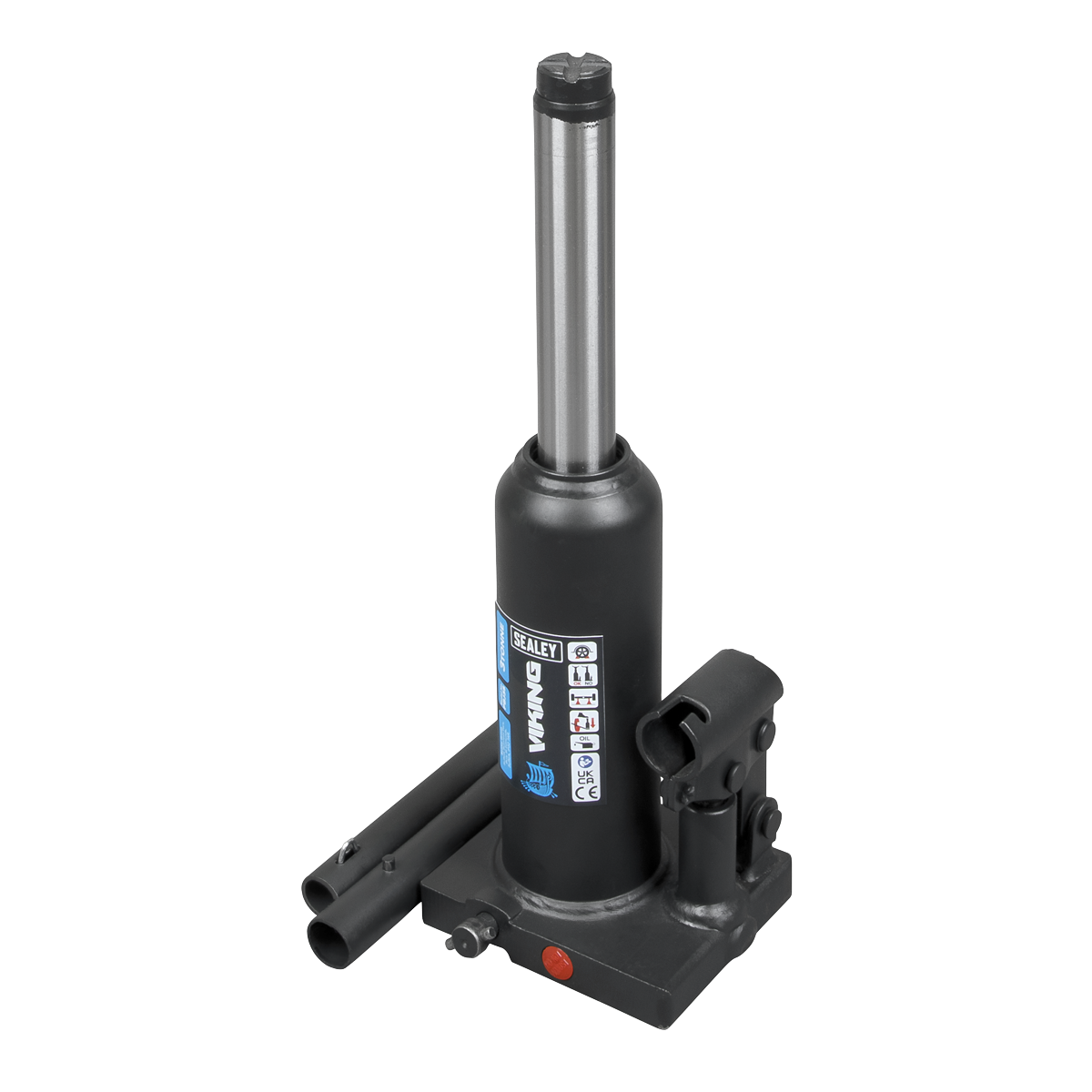 Sealey Bottle Jack Lift 3 Tonne With Overload Valve & 2-Piece Handle PBJ3S