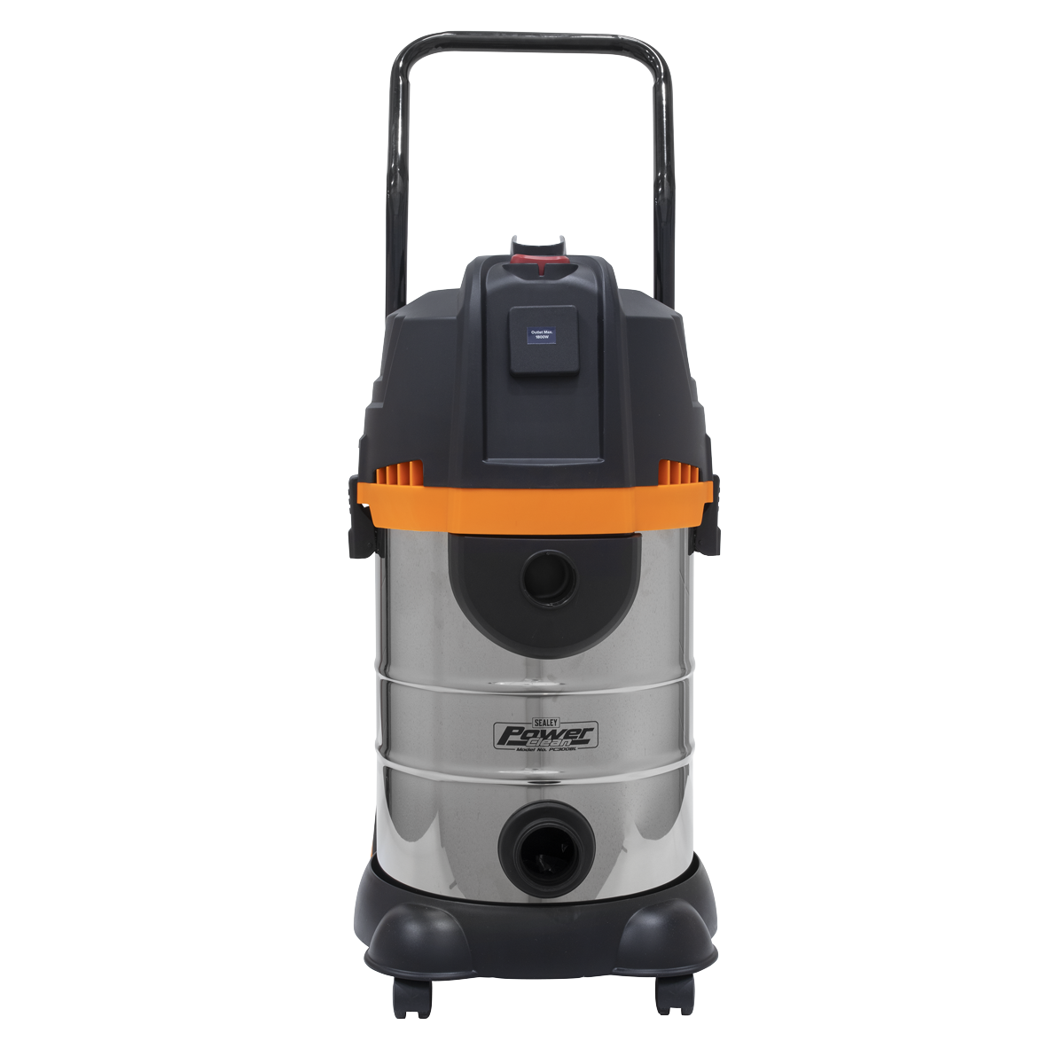 Sealey Vacuum Cleaner Cyclone Wet/Dry 30 Litres Double Stage 1200W/230V PC300BL
