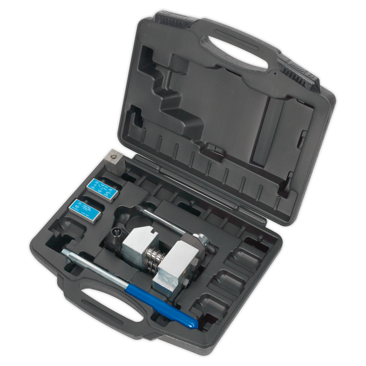 Sealey Automotive Pipe Flaring Kit 3/16in SAE 4.75mm SAE & DIN Tool PFT/02