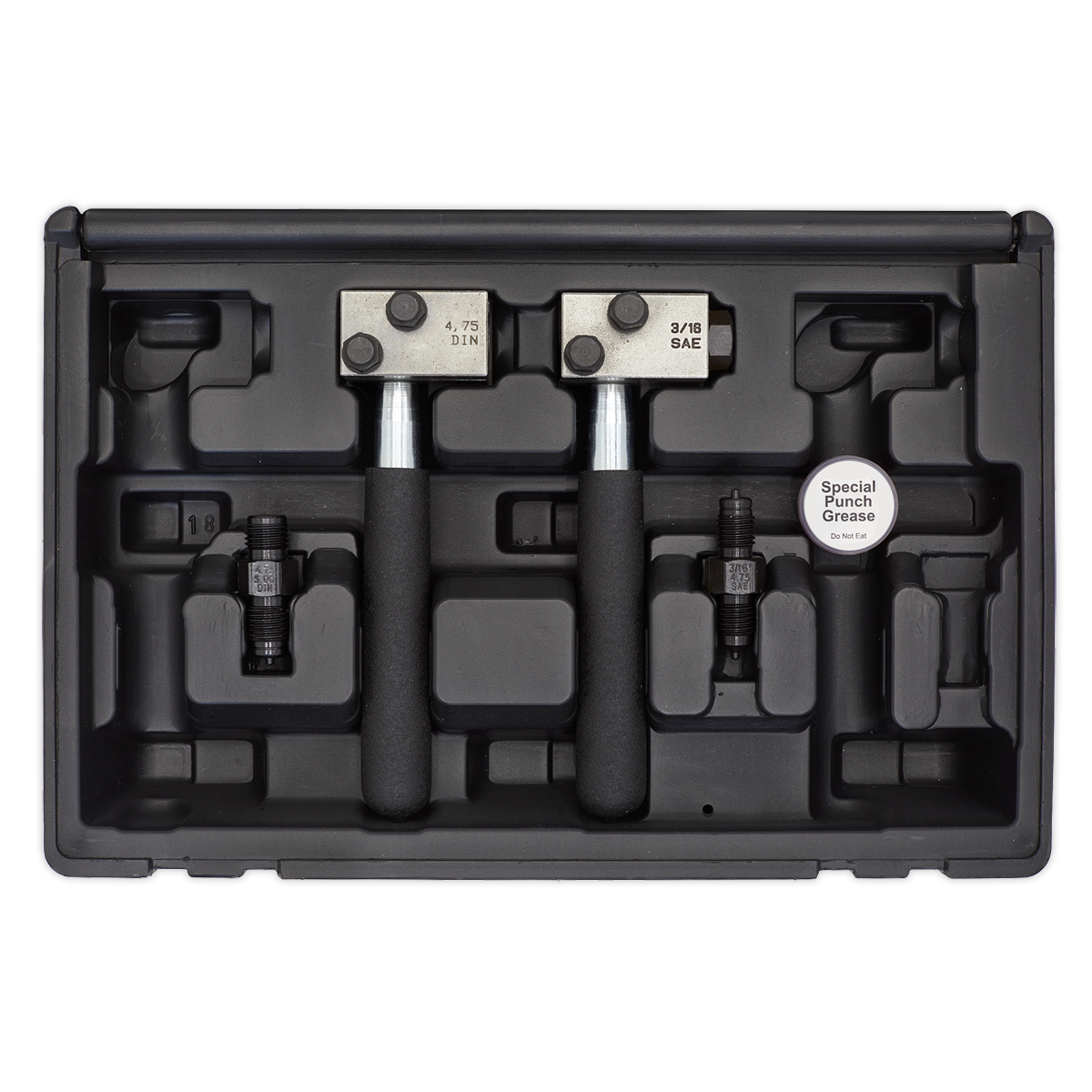 Sealey On-Vehicle Micro Brake Pipe Flaring Tool Set in Storage Case PFT11