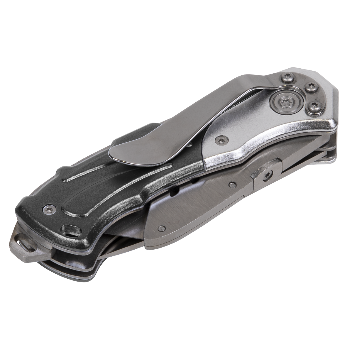 Sealey Pocket Knife Locking Twin Blade Stainless Steel Blade Hardened PK37