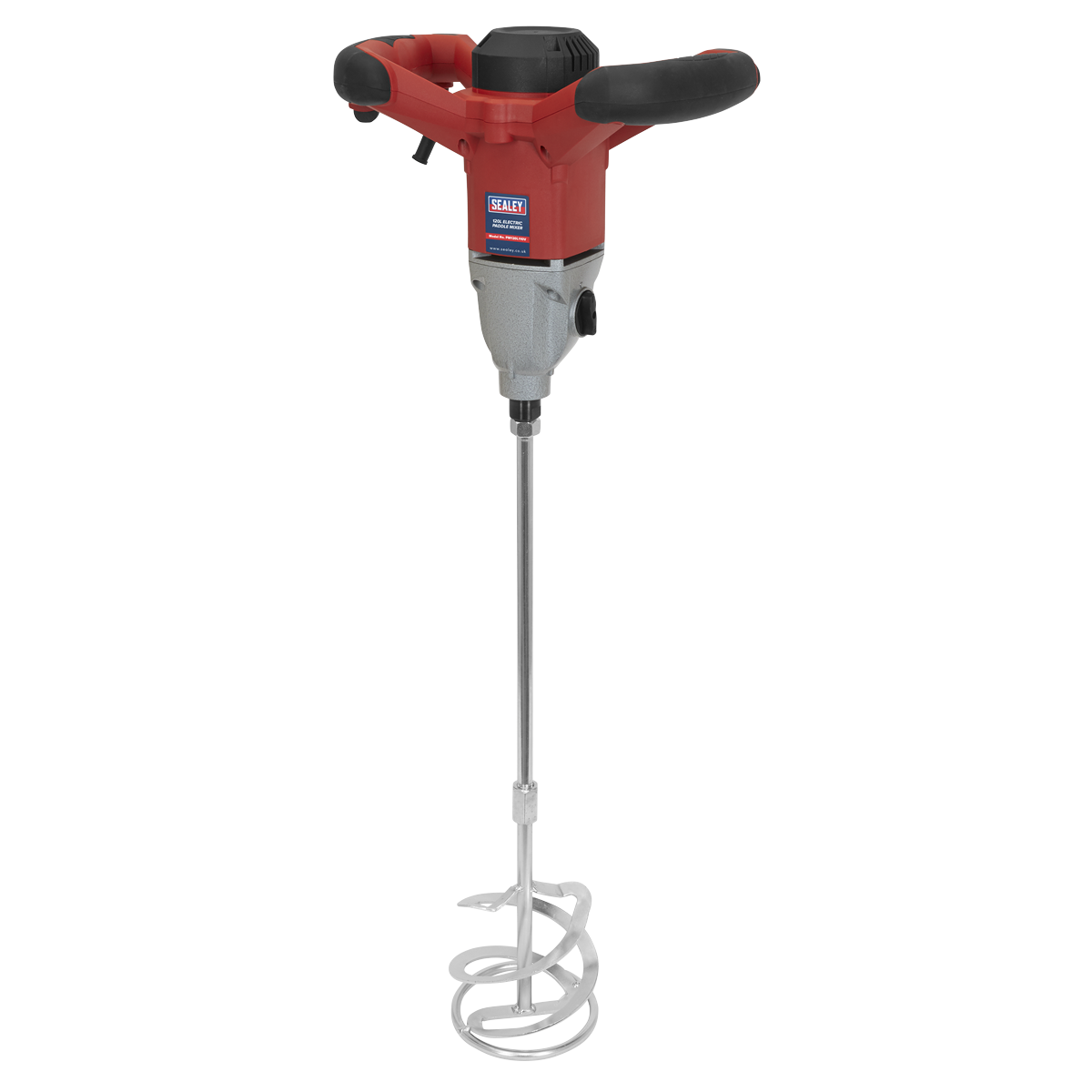 Sealey Electric Paddle Mixer 120L 6-Speed Lightweight 1400W/110V PM120L110V