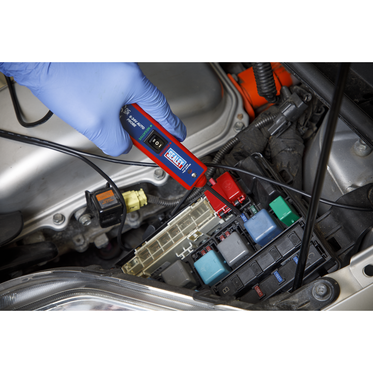 Sealey Circuit Electrical Tester Auto Probe 6-24V With 4.5 Meters Cable PP1