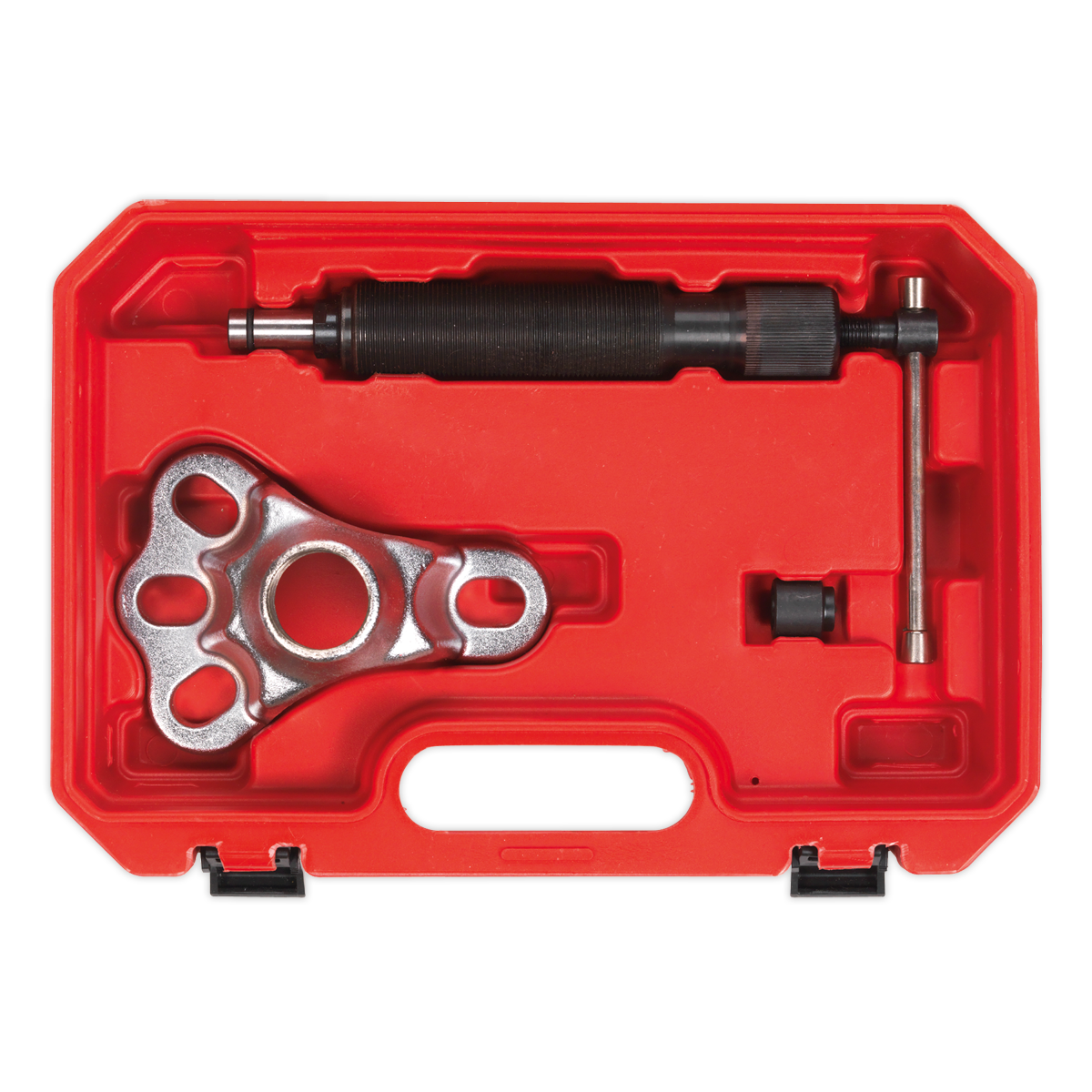 Sealey Hydraulic Hub Puller Set For 4 & 5 Studs 85/128mm For General Use PS993